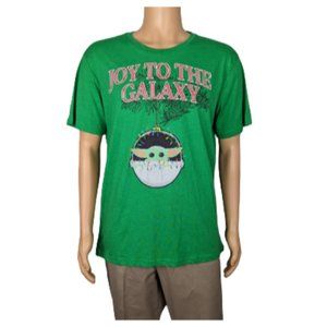 Disney Mad Engine Star Wars Joy to the Galaxy Christmas T-Shirt L